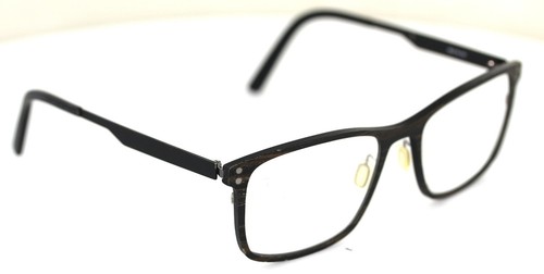 EIGENSIGN Glasses 5609 C1 Brown & Black Wood glasses FRAMUNG eyewear