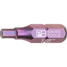 PB Swiss PB C6.213Z-1/8 PrecisionBit, For Hexagon Socket Screws (Inch)