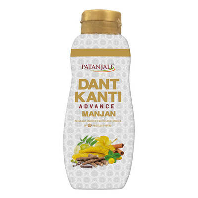 Patanjali Advance Dant Kanti Manjan, 100g - Pack Of 2 (Relief From Bad Breath)