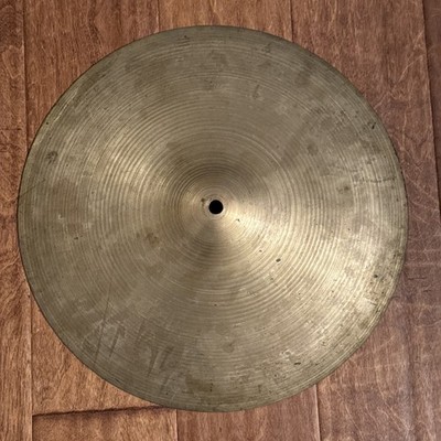 ZILCO By Azco Vintage 14   Hi Hat Cymbal Vintage Rare