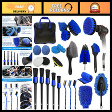 26pcs Car Detailing Kit - Brush Set Cleaning Tools For Interior Exterior Aut