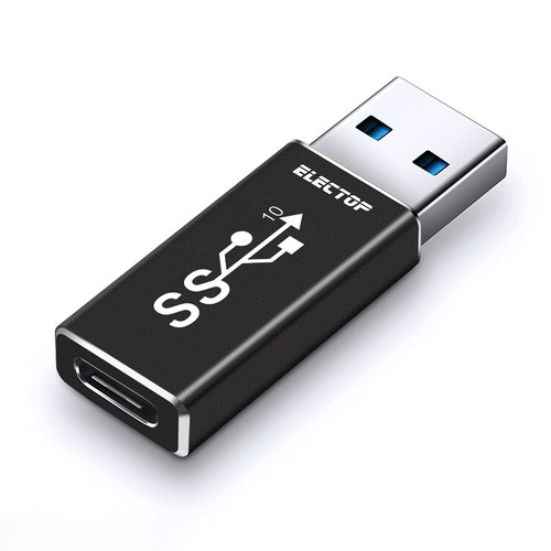 Double Sides 10Gbps, USB 3.1 GEN 2 Male to Type-C Female Adapter, Support Bot...