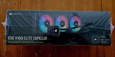 NEW Corsair iCUE H150i Elite Capellix 360mm RGB AIO Liquid CPU Cooler