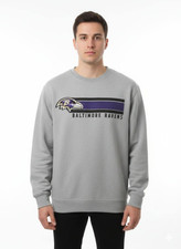 Baltimore Ravens Men's Sweatshirt Gray Size XL NWT