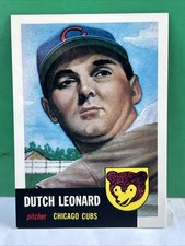 1991 Topps Archives The Ultimate 1953 Set - Dutch Leonard #155 (RC)
