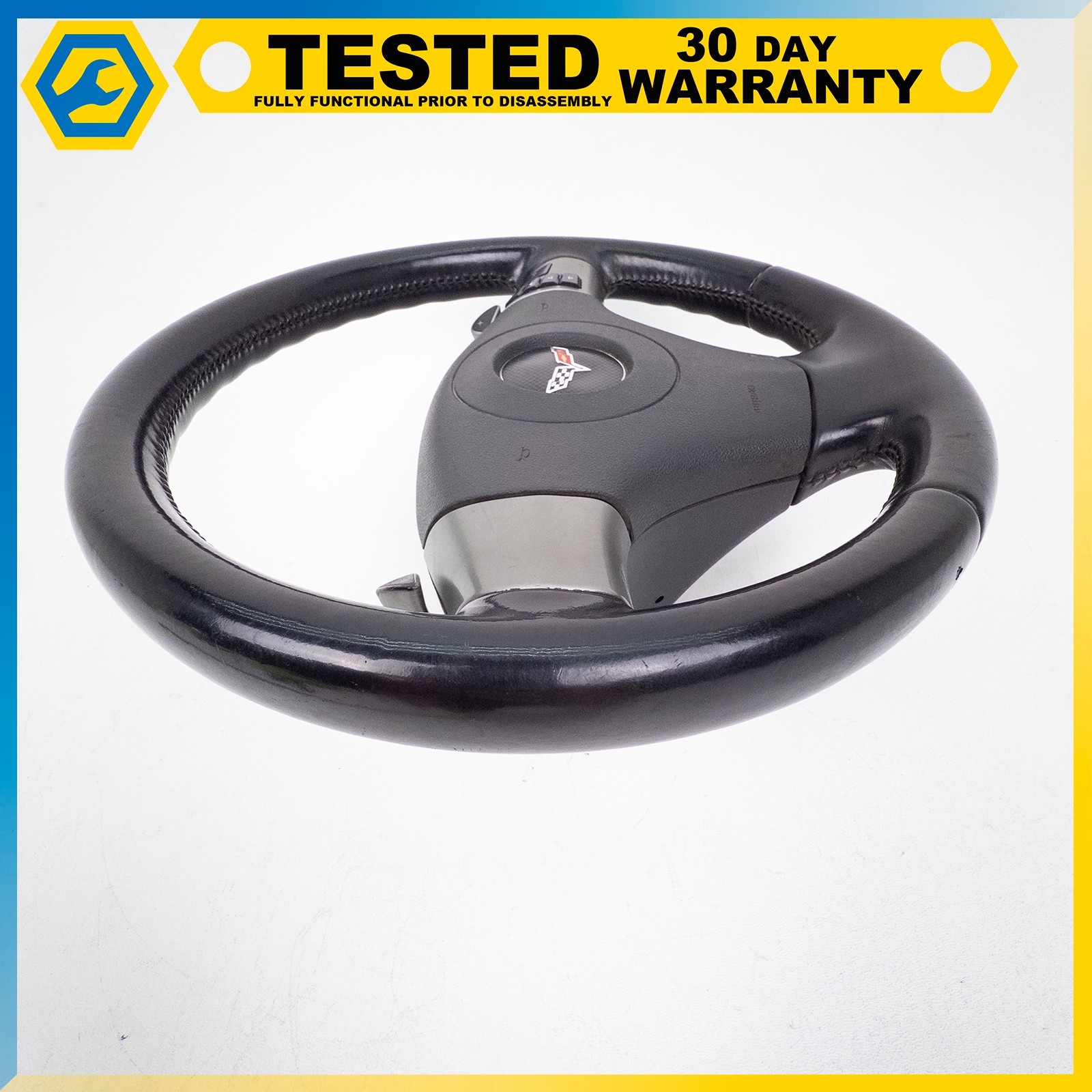 05-13 CHEVROLET CORVETTE C6 STEERING WHEEL SHIFT PADDLE RADIO CONTROL SWITCH OEM