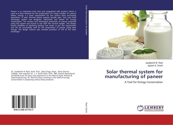 Solar Thermal System For Manufacturing Of Paneer Jaydipsinh B. Raol-image