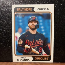 2023 Topps Heritage High Number #676 Ryan McKenna Baltimore Orioles