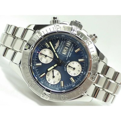 BREITLING WATCH CHRONO SUPEROCEAN A111C16PFA AUTOMATIC CHRONOGRAPH BLUE SS MEN'S
