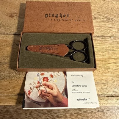Gingher 1st Edition G-CS-1 Collector's Series Embroidery Scissors NOS