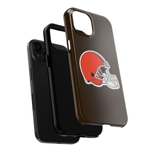 Cleveland Browns Tough Phone Case Durable Team Phone Cover, Fan Favorite iPhone - Picture 17 of 108