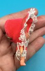 VTG 1968 LIDDLE KIDDLES LUVVY DUVVY VALENTINE HEART PIN MINI DOLL — photo 5