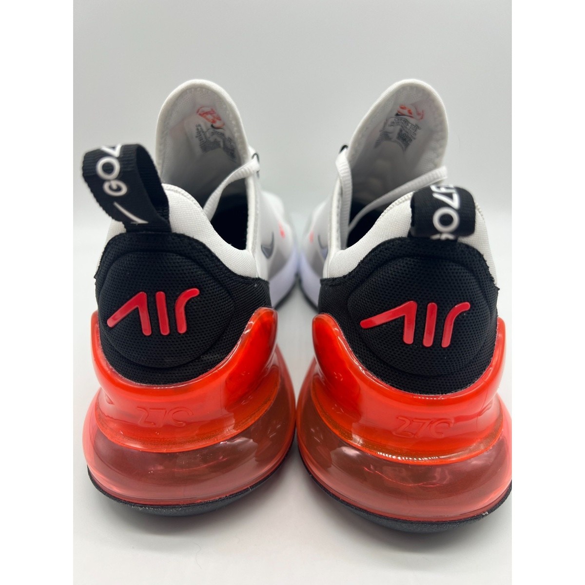 Nike Air Max 270 Golf White Red Men display picture 1