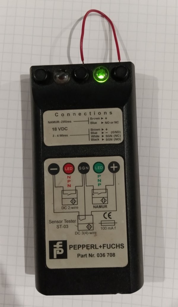 PRICE DROP! Pepperl+Fuchs 036708 Sensor Tester Used Working Order