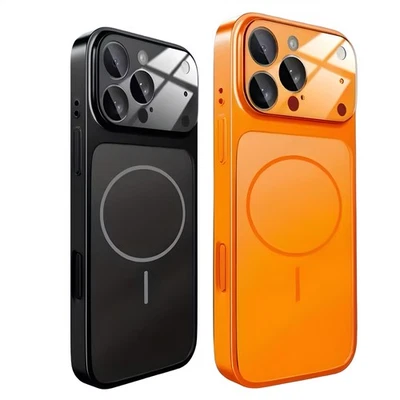 MARKENLOS MagSafe Handyhülle iPhone 17 16 15 14 13 Pro Max Kameraschutz Stoßfest CaseCover