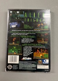 Alien Trilogy Sega Saturn CIB Complete W/ Foam Tested Excellent Disc