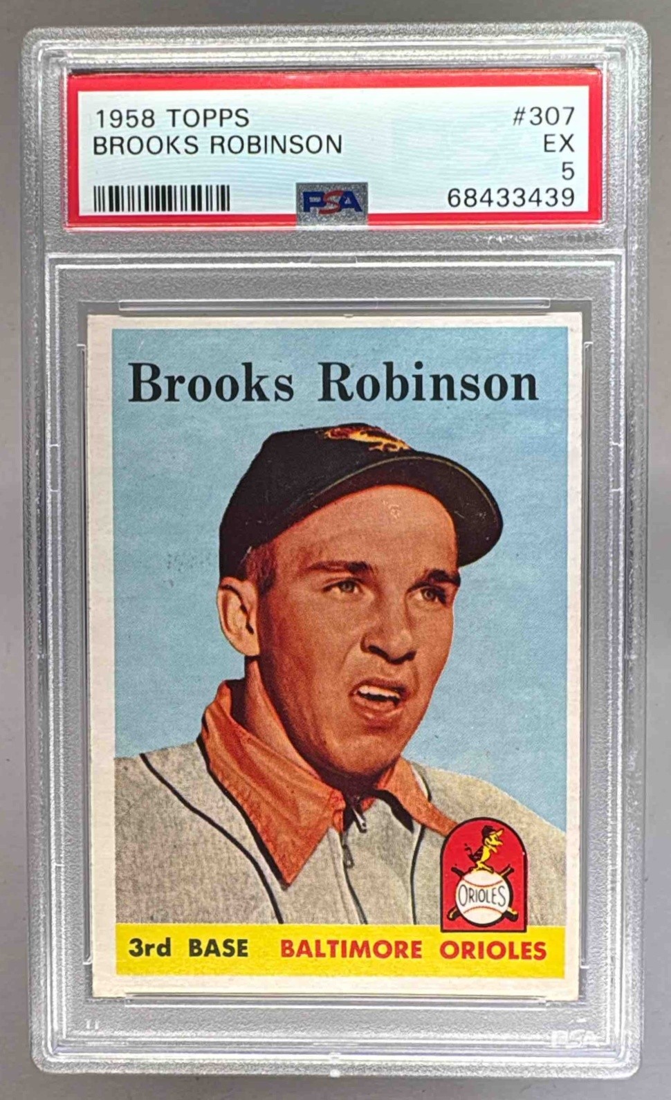 68433439 Brooks Robinson 1958 Topps #307 PSA 5