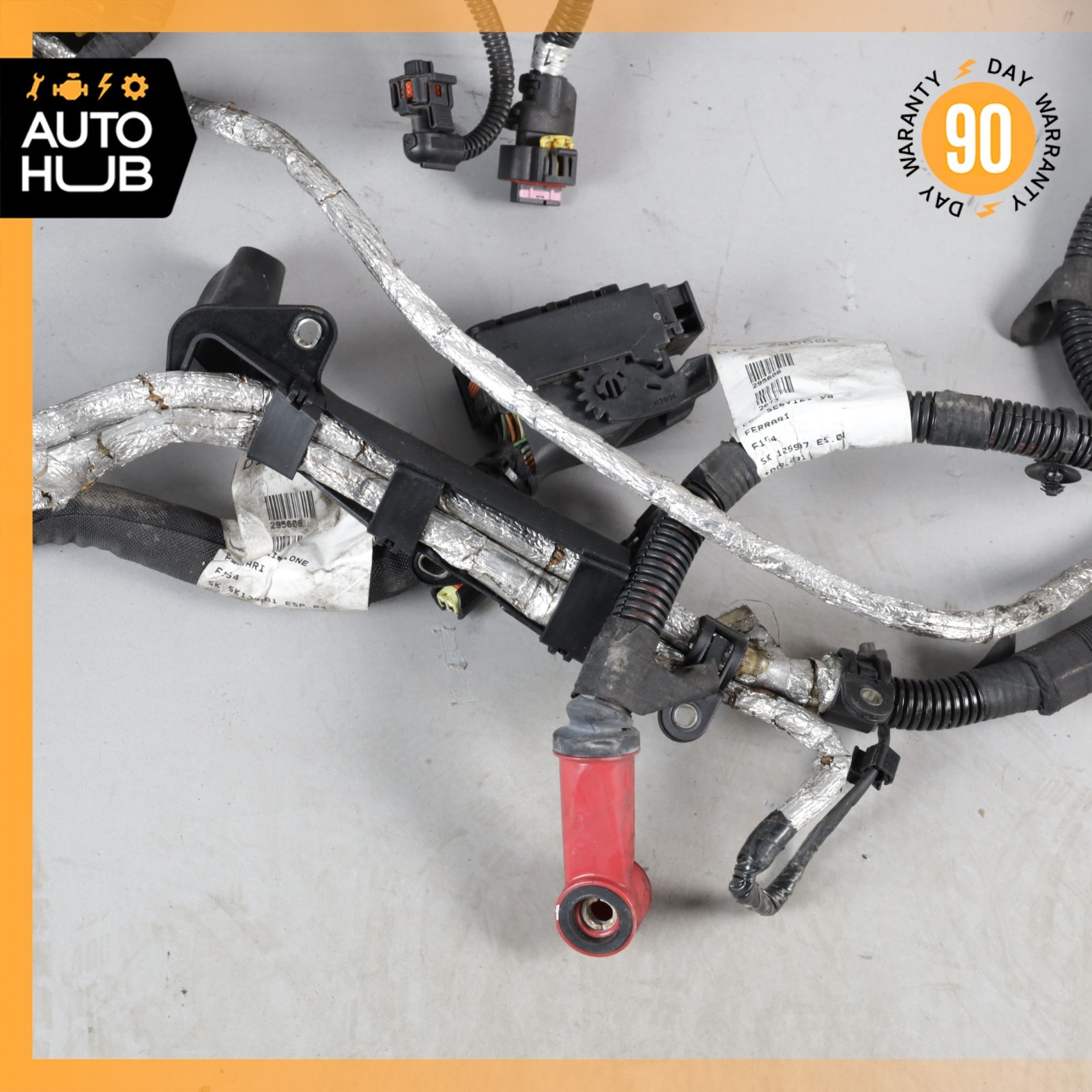 14-15 Maserati Quattroporte M156 GTS 3.8L Engine Motor Wiring Wire Harness OEM