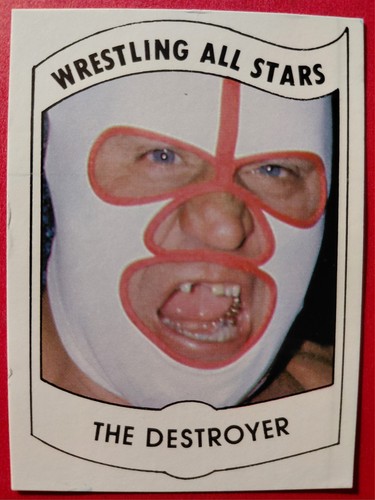 The Destroyer #36 1982 Wrestling All Stars Series A card