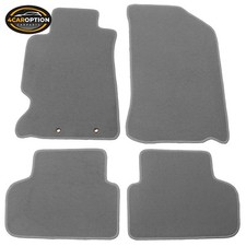 Fits 02-06 Acura Rsx Floor Mats Carpet Nylon Grey 4pc Fits 02-06 Acura Rsx Floor Mats Carpet Nylon Grey 4pc
