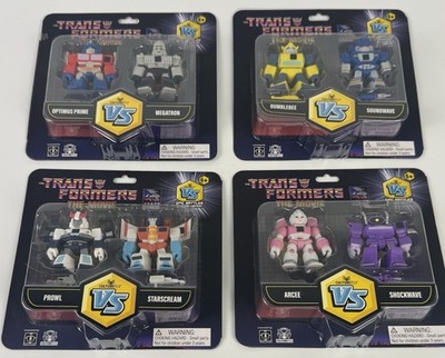 Transformers The Movie CultureFly VS Epic Battles 8 Figure 4 Packs NEW 40th