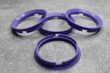 4x SET Zentrierringe Distanzringe  76,9 mm x 70,1 mm lila für Alufelgen