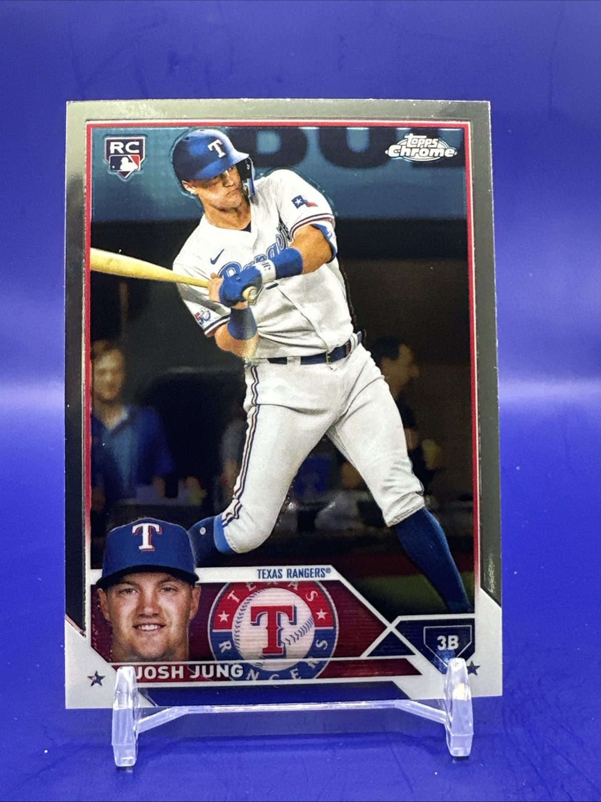 2023 Topps Chrome - #93 Josh Jung (RC)