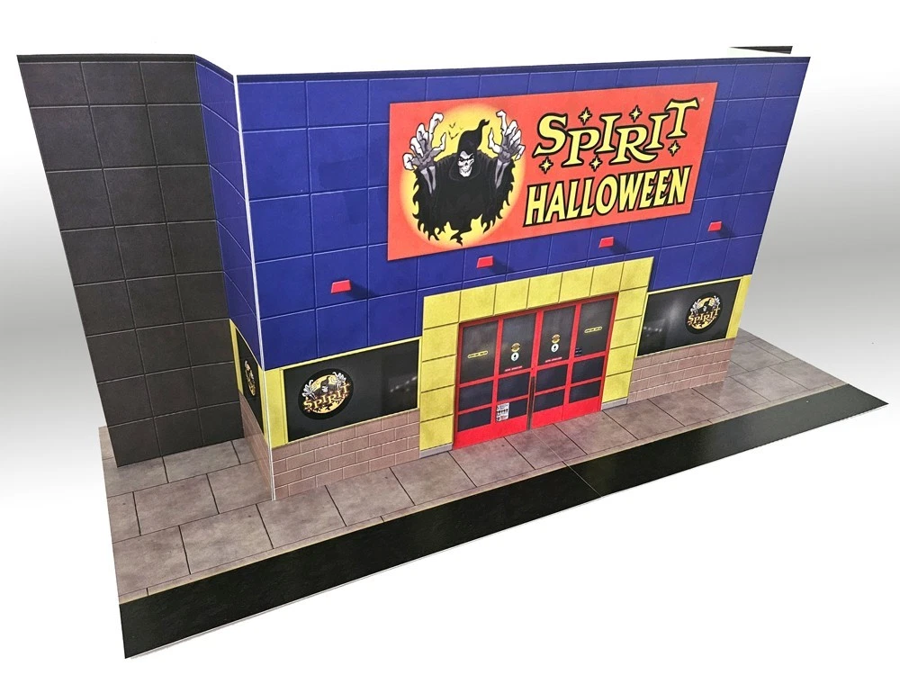 Juego de soporte de exhibición personalizado para tienda de juguetes reutilizado escala 3,75 pulgadas 1:18