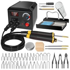 Wood Burning Tool, Wood Burner kit Pen 200 750  , Wood Burning kit with Digita...