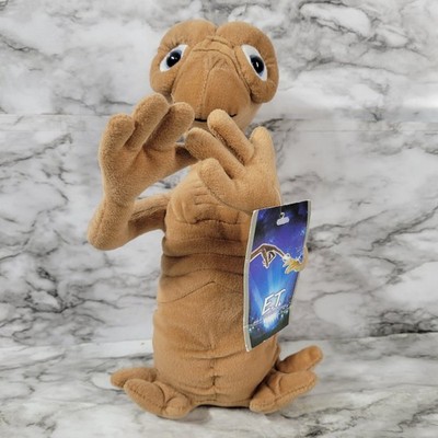 NANCO VINTAGE POSABLE STUFFED PLUSH E.T EXTRA TERRESTRIAL DOLL With Original Tag