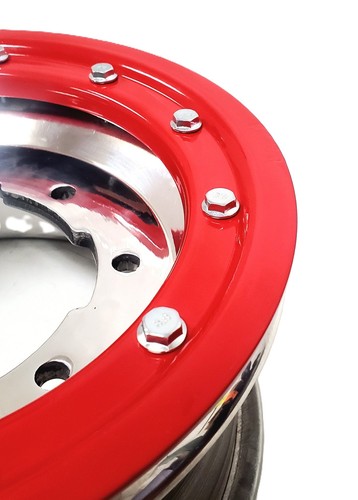 Polaris Predator 500 Anteriore Posteriore Ruote Ruota 10x5 9x8 Alba Racing Pr 32 - Picture 4 of 9