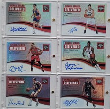 2016-17 Panini Totally Certified Signed Sealed Delivered Mirror /25 - singles