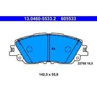 ATE Bremsbelagsatz Vorne FüR Toyota Lexus RAV 4 RAV 4 VAN Camry UX V7