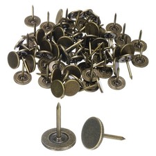 150pcs, Upholstery Tacks 11mmx15mm Flat Head Thumb Tack Bronze