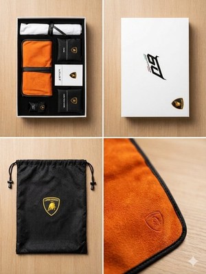 Original Lamborghini Urus ''60 Jahre Jubiläum''  Exklusives Sammler- und Pflegeset