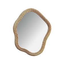 Spiegel Rattanwandspiegel Hängespiegel Dekospiegel Flurspiegel LUCA Weide