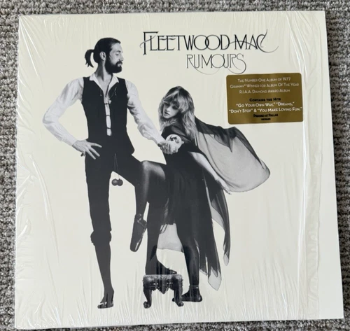 Fleetwood Mac - Rumours Vinyl 2011 Reissue Opened w/ Shrink Mint LP Hype Sticker