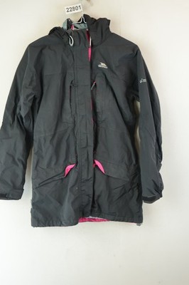 Trespass Damen TP50 wasserdichter Parka Anorak Jacke Größe S Outdoor