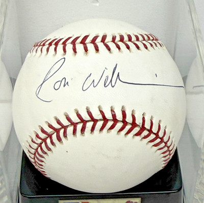 Robin Williams Signed Baseball Actor Comedian Aladdin Mrs. Doubtfire