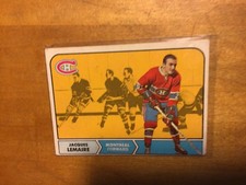 Jacques Lemaire 3 hockey card Vintage