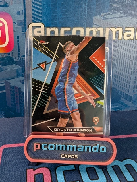 Topps Finest - Keyontae Johnson RC Black 08/20