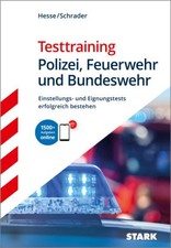 STARK Testtraining - Polizei, Feuerwehr und Bundeswehr - Einstellungstest, m.