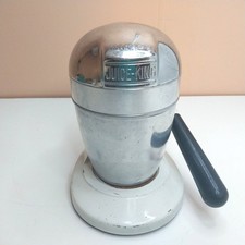 Vintage Juice-King Metal Citrus Juicer 1940s Chrome JK35