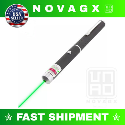 Green Laser Pointer Pen 900Mile Green Light Visible Beam Lazer New USA