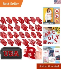 College Alphabet Patches for Jackets Jeans - 156 Pcs