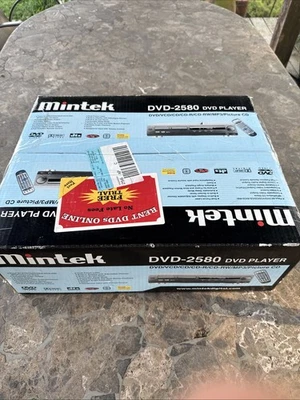 NEW SEALED Mintek DVD-2580 DVD Player NOS Year 2001 VCD MP3 RARE - Image 1 of 4