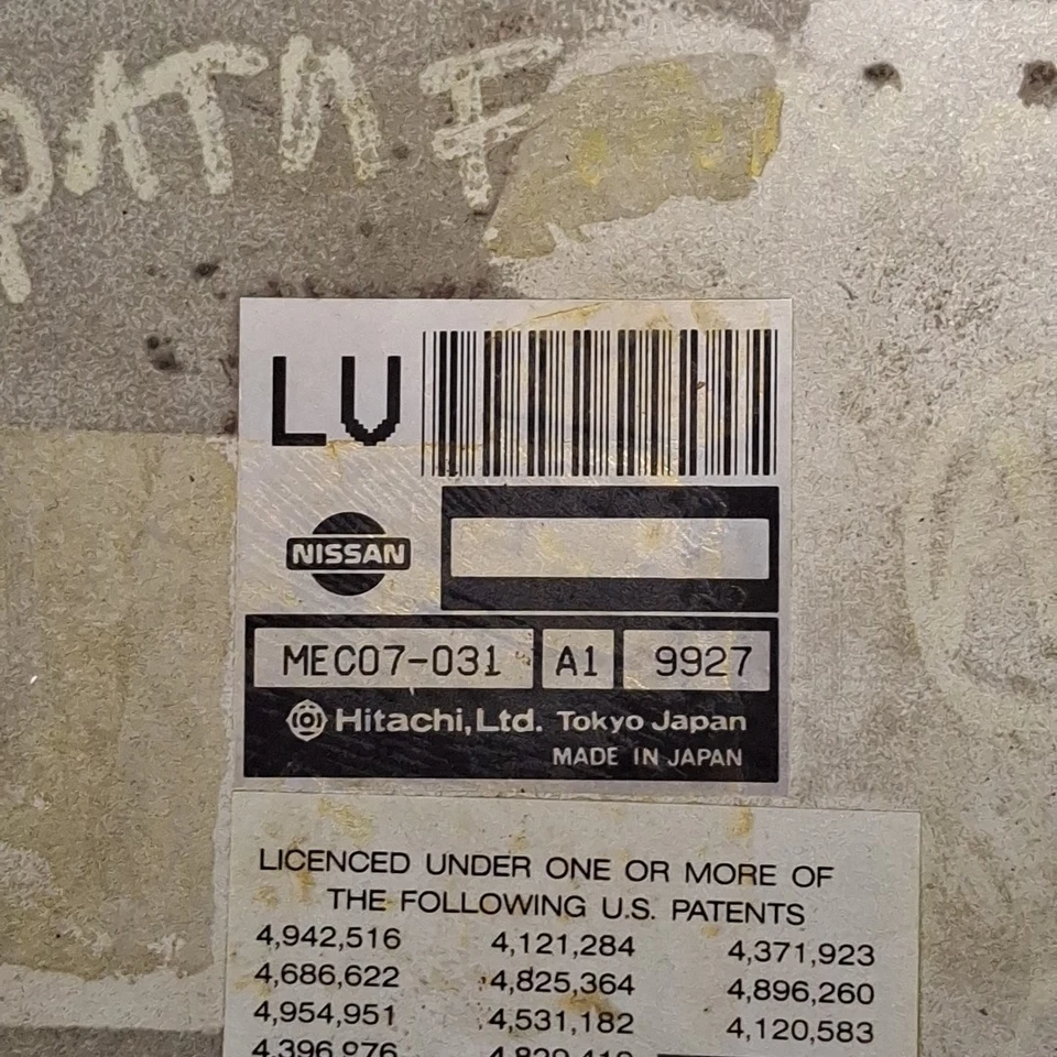 Nissan Pathfinder 2000 3,5 L ECU ECM MEC07-031 Foto 2 de 4