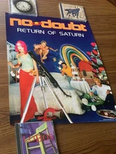 No Doubt 2000 Return Of Saturn Promo Poster Gwen Tony Adrian Tom