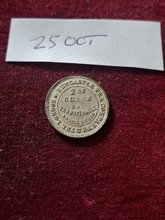 London & Newcastle Tea Company Token Stamped A