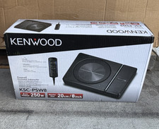 NEW Kenwood KSC-PSW8 8" Class-D Compact Powered Subwoofer, 250W Peak Power
